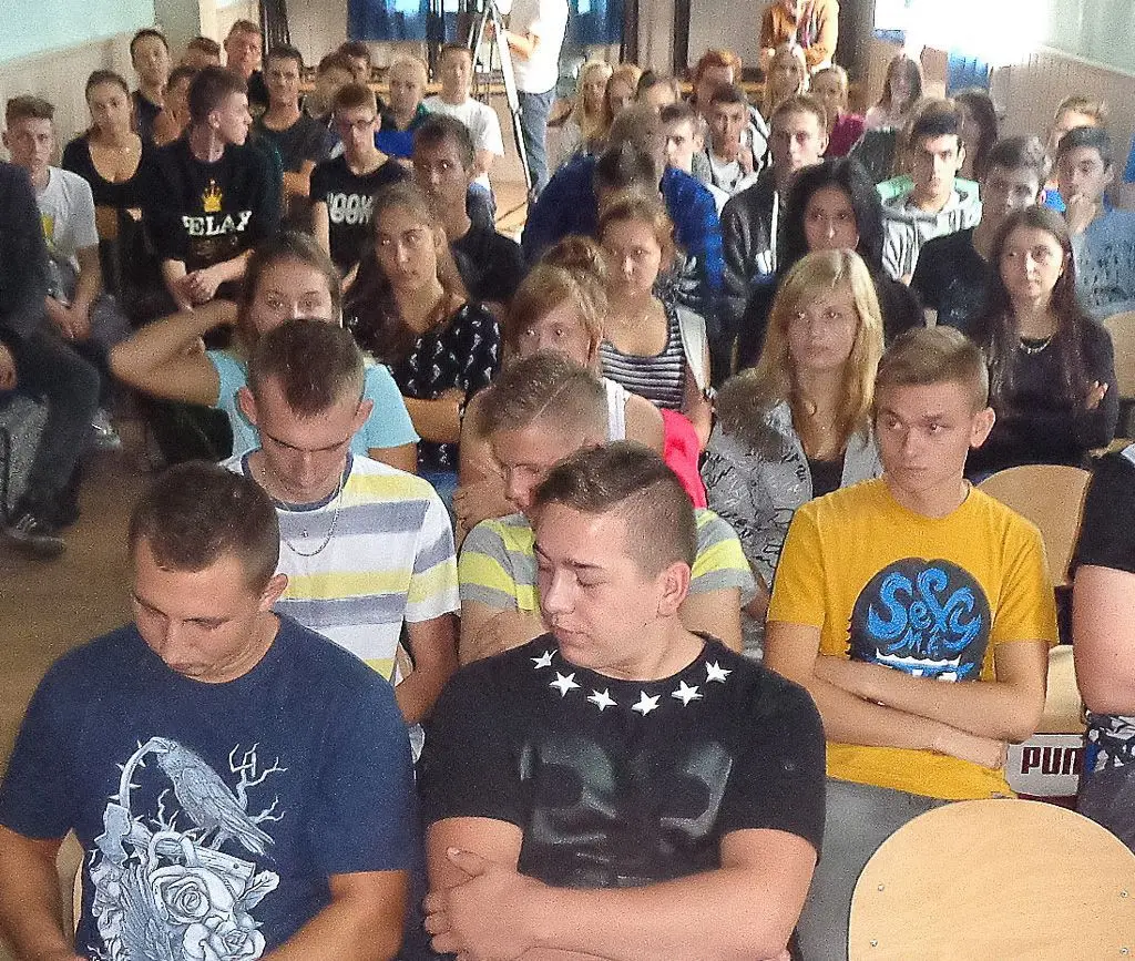 Raper Arkadio w Zespole Szkół Budowlanych