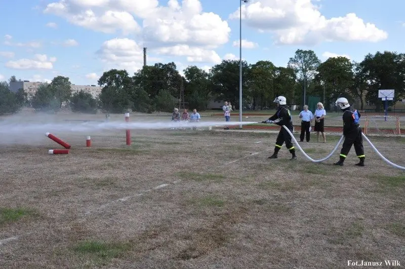 Powiatowe Zawody Sportowo-Pożarnicze Trzebień 2015