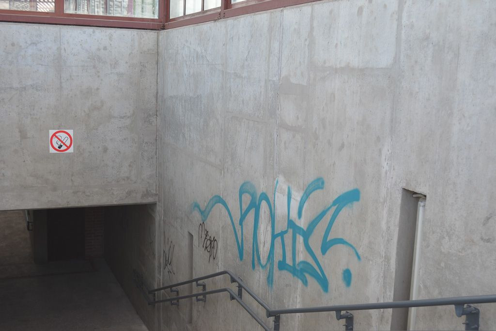 Akty wandalizmu na bolesławieckim dworcu PKP