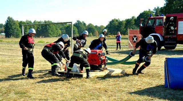 Strażackie zawody w Ołoboku. OSP Ławszowa najlepsza