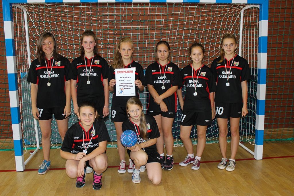 Szczypiornistki z Kruszyna najlepsze w gminie