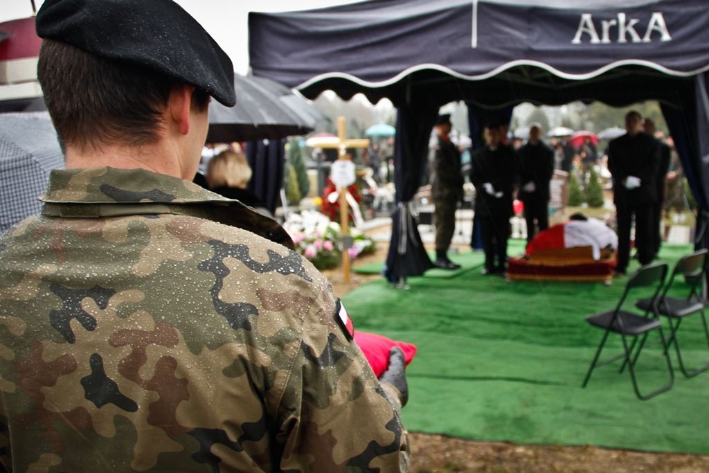 Pancerniacy pożegnali tragicznie zmarłego żołnierza