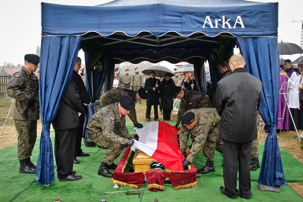 Pancerniacy pożegnali tragicznie zmarłego żołnierza