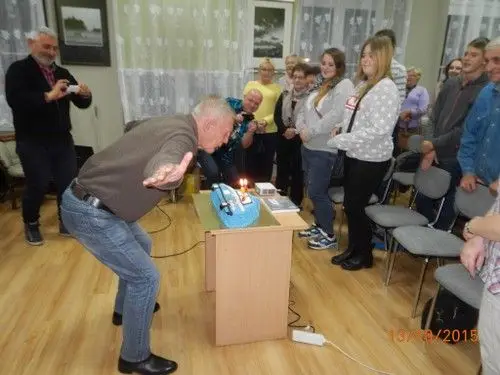 Porucznik Borewicz w węglinieckiej Bibliotece