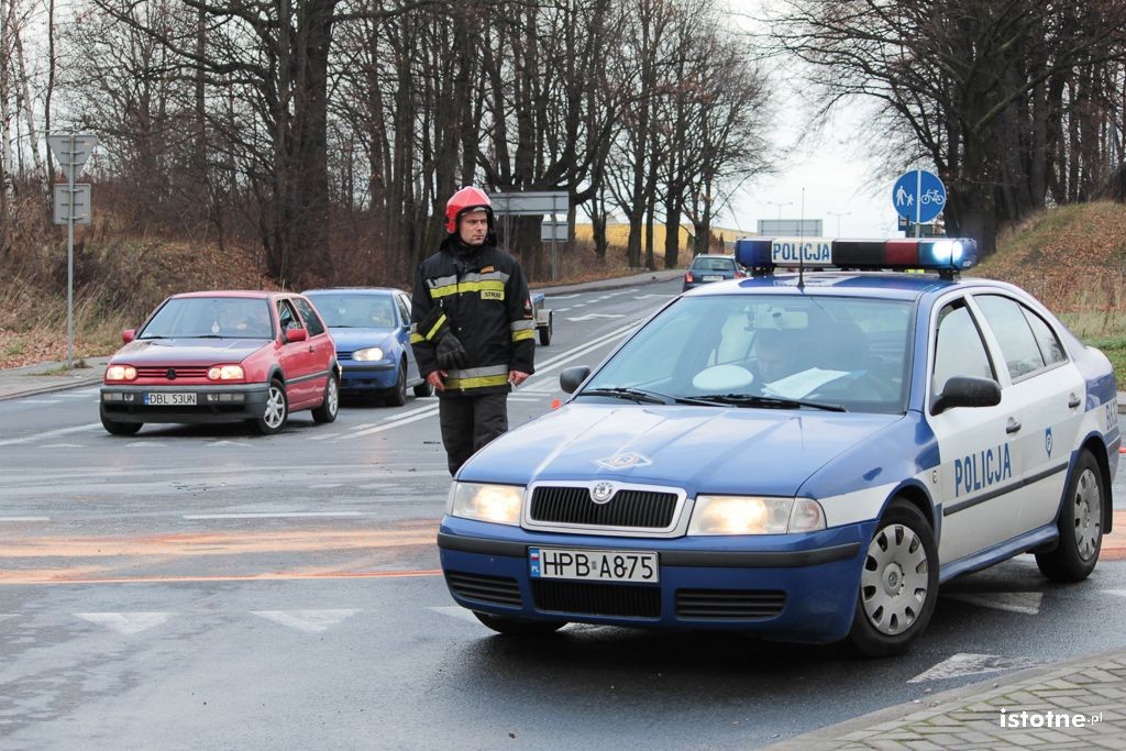 Znowu wypadek na Cieszkowskiego i Modłowej