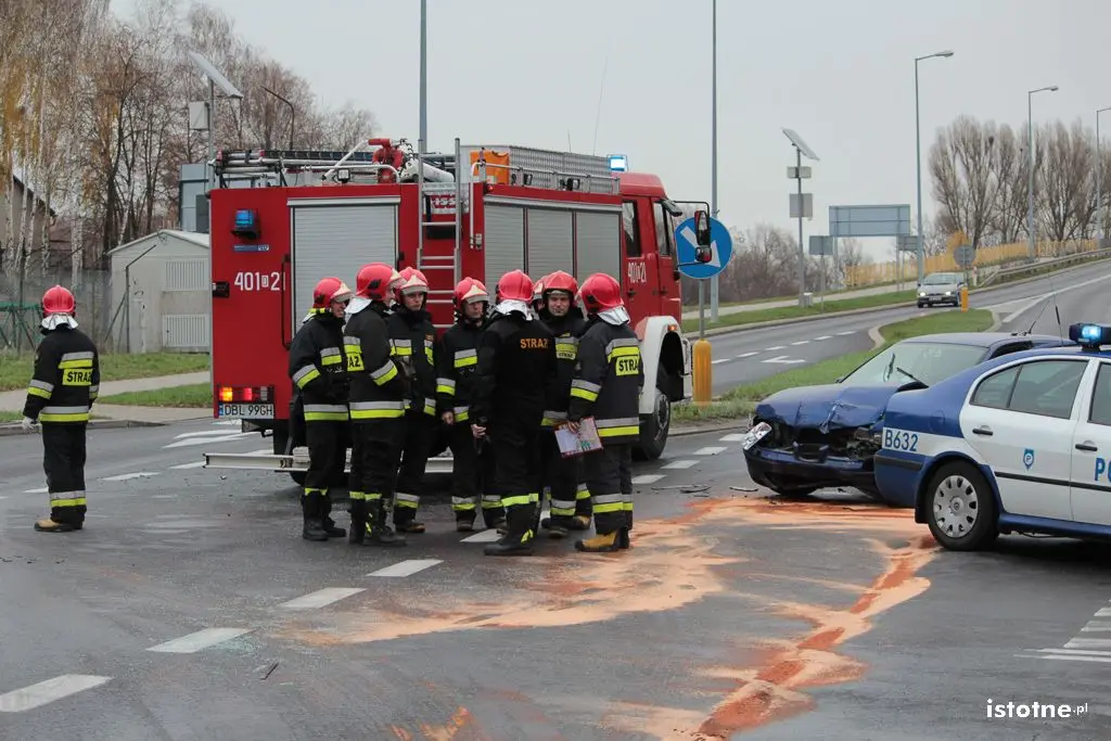 Znowu wypadek na Cieszkowskiego i Modłowej
