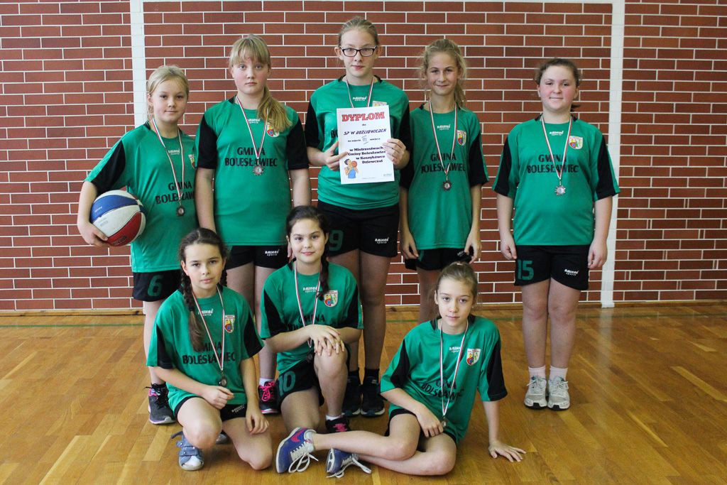 Koszykarki z Kruszyna najlepsze w gminie