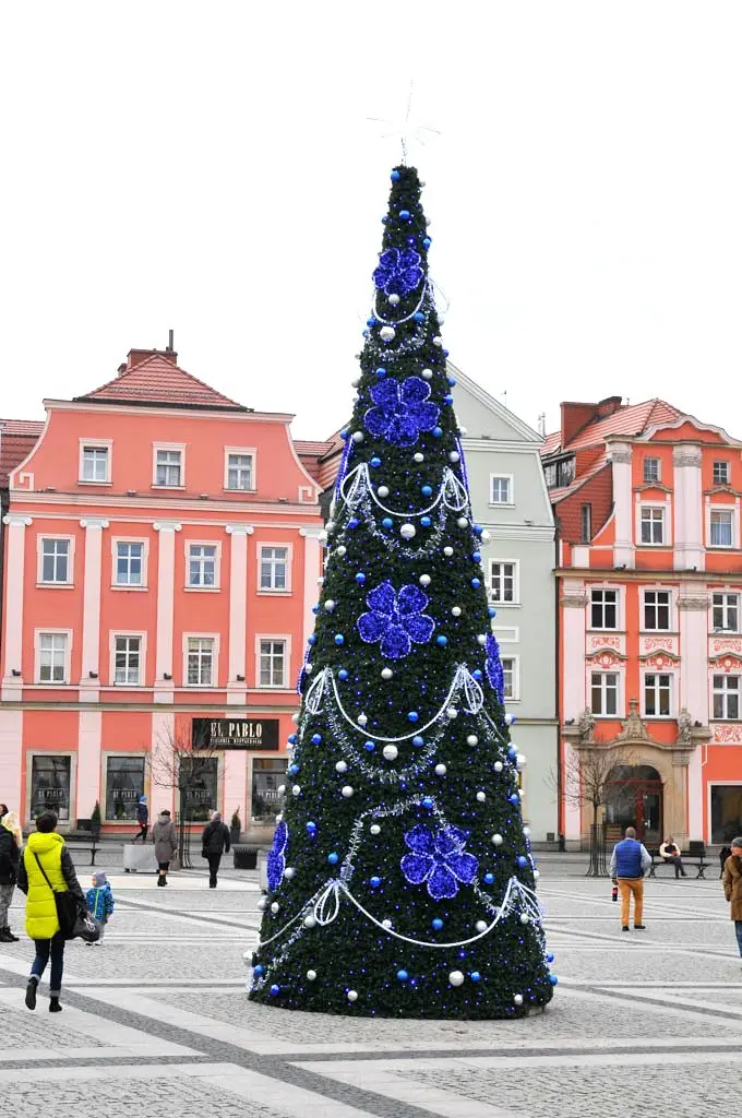 Choinka na bolesławieckim rynku