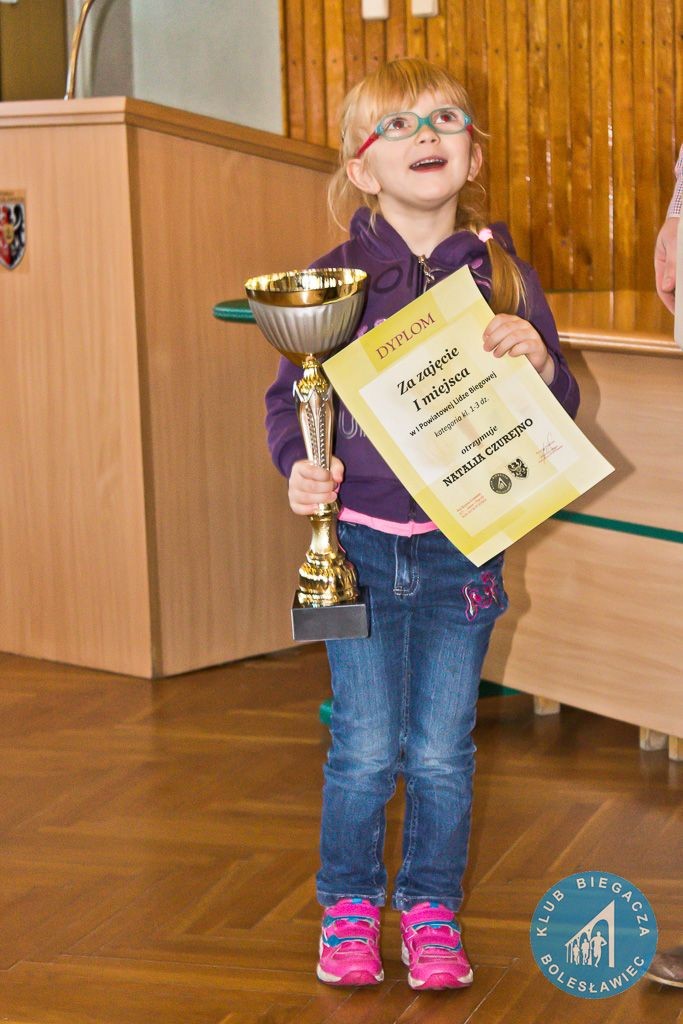 Uroczyste zakończenie I Powiatowej Ligi Biegowej