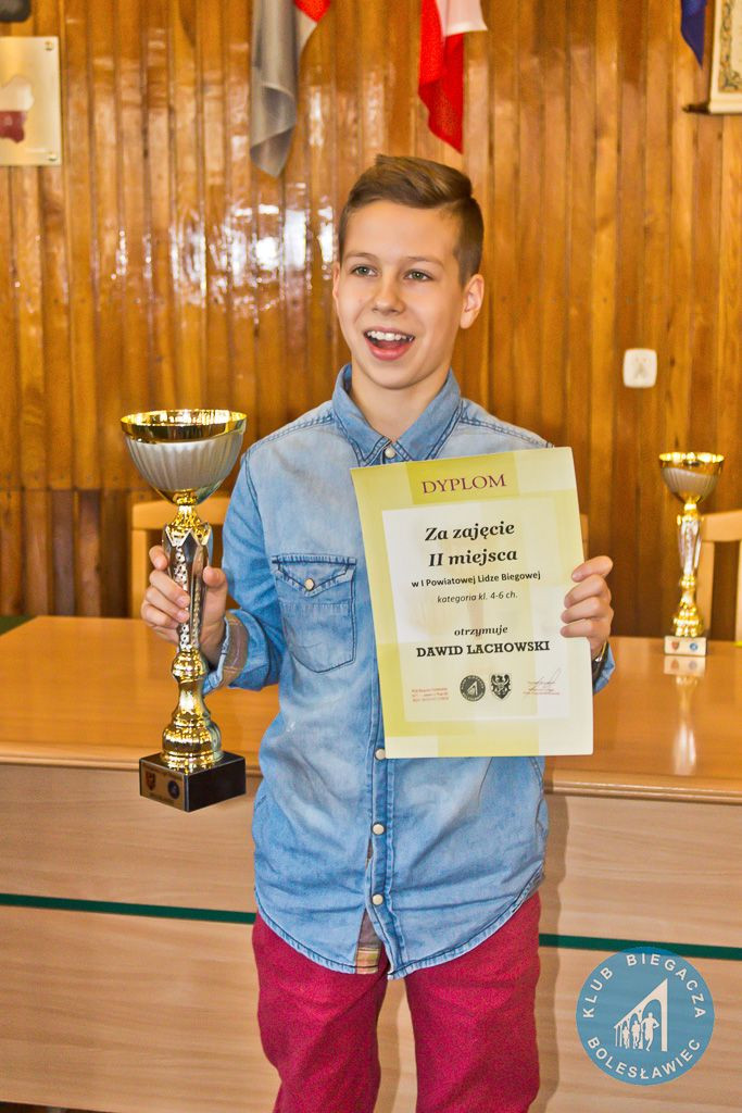 Uroczyste zakończenie I Powiatowej Ligi Biegowej