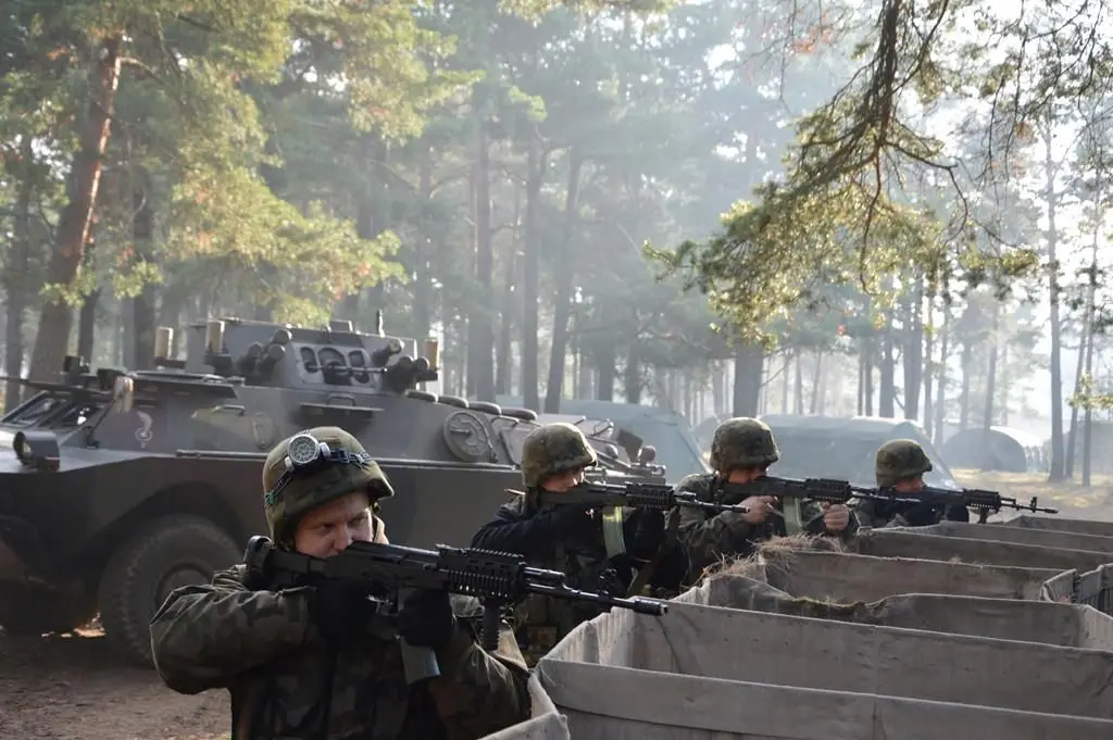 Egzamin dla plutonów 34 zmiany PKW KFOR