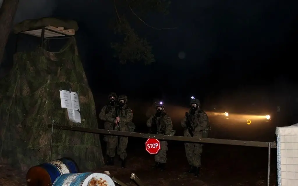 Egzamin dla plutonów 34 zmiany PKW KFOR