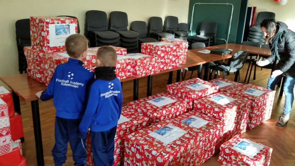 Szlachetna Paczka po raz drugi z Football Academy