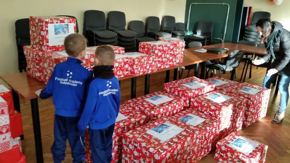 Szlachetna Paczka po raz drugi z Football Academy