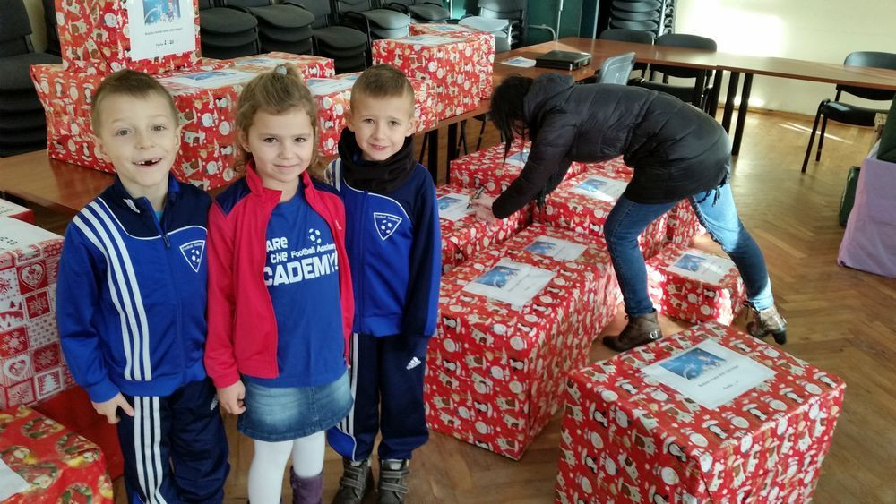 Szlachetna Paczka po raz drugi z Football Academy