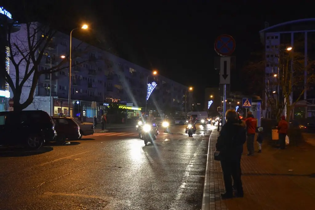 Mikołaje na motorach w naszym mieście