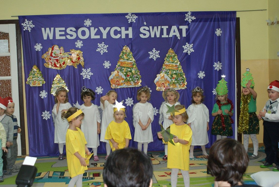 Wigilia w filii przedszkola miejskiego nr 3