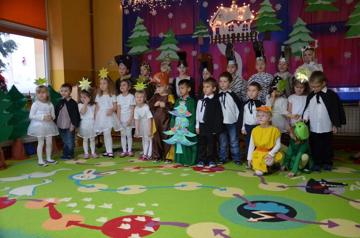 Wigilia w filii przedszkola miejskiego nr 3