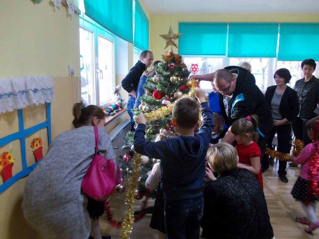 Wigilia w filii przedszkola miejskiego nr 3