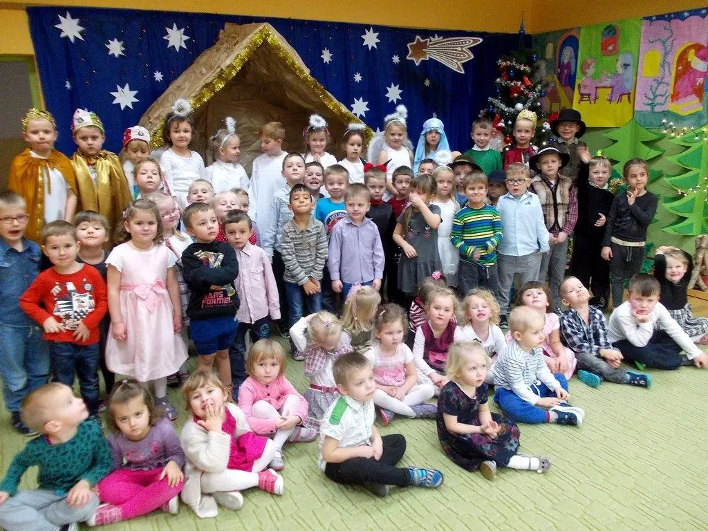 Wigilia w filii przedszkola miejskiego nr 3