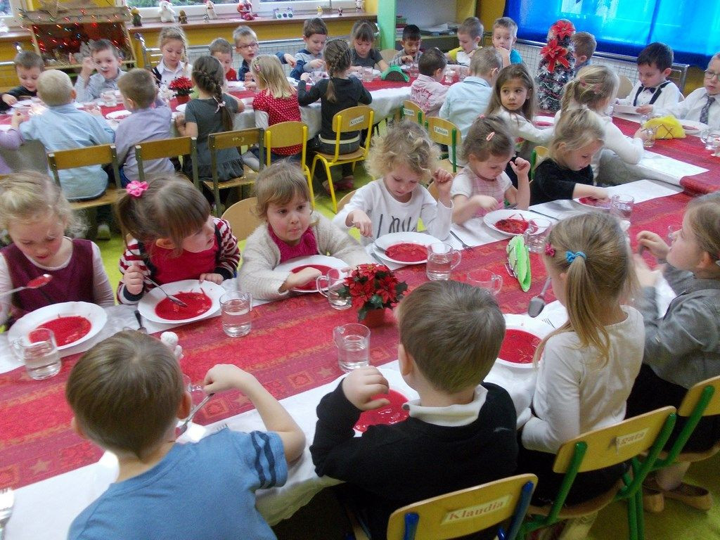 Wigilia w filii przedszkola miejskiego nr 3