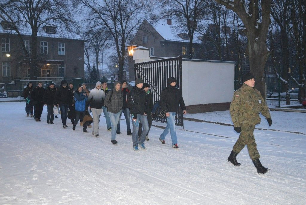 Wcielenie pierwszego turnusu ochotników w 23 Pułku Artylerii