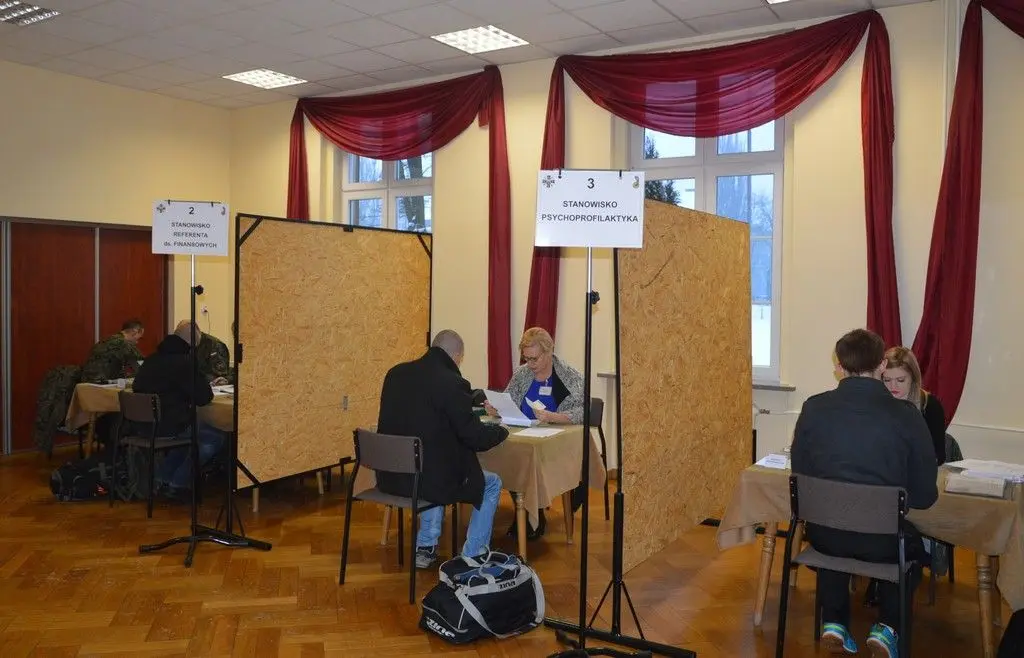 Wcielenie pierwszego turnusu ochotników w 23 Pułku Artylerii