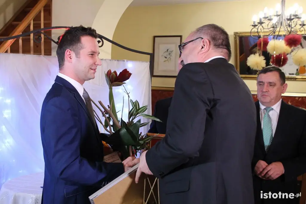 Wręczenie nagród podczas gali konkursu Przedsiębiorca Roku 2015