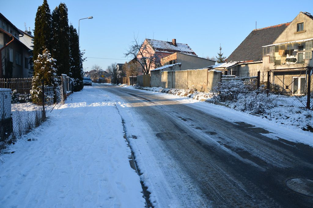 Ulice Jaśminowa i Różana na osiedlu Kwiatowym