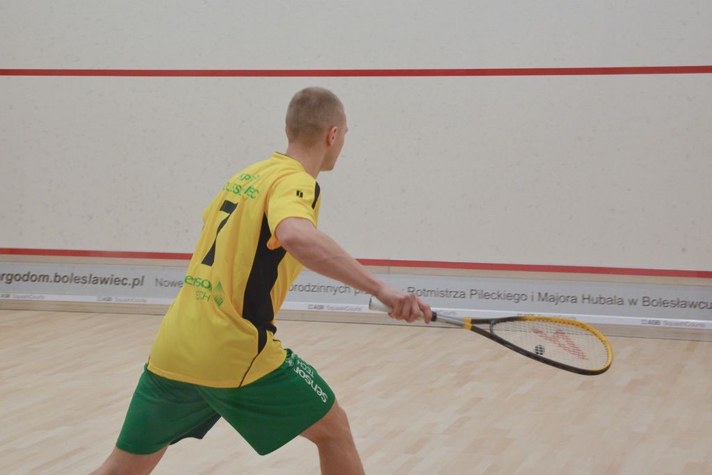 Bolesławieccy strażacy w turnieju squasha