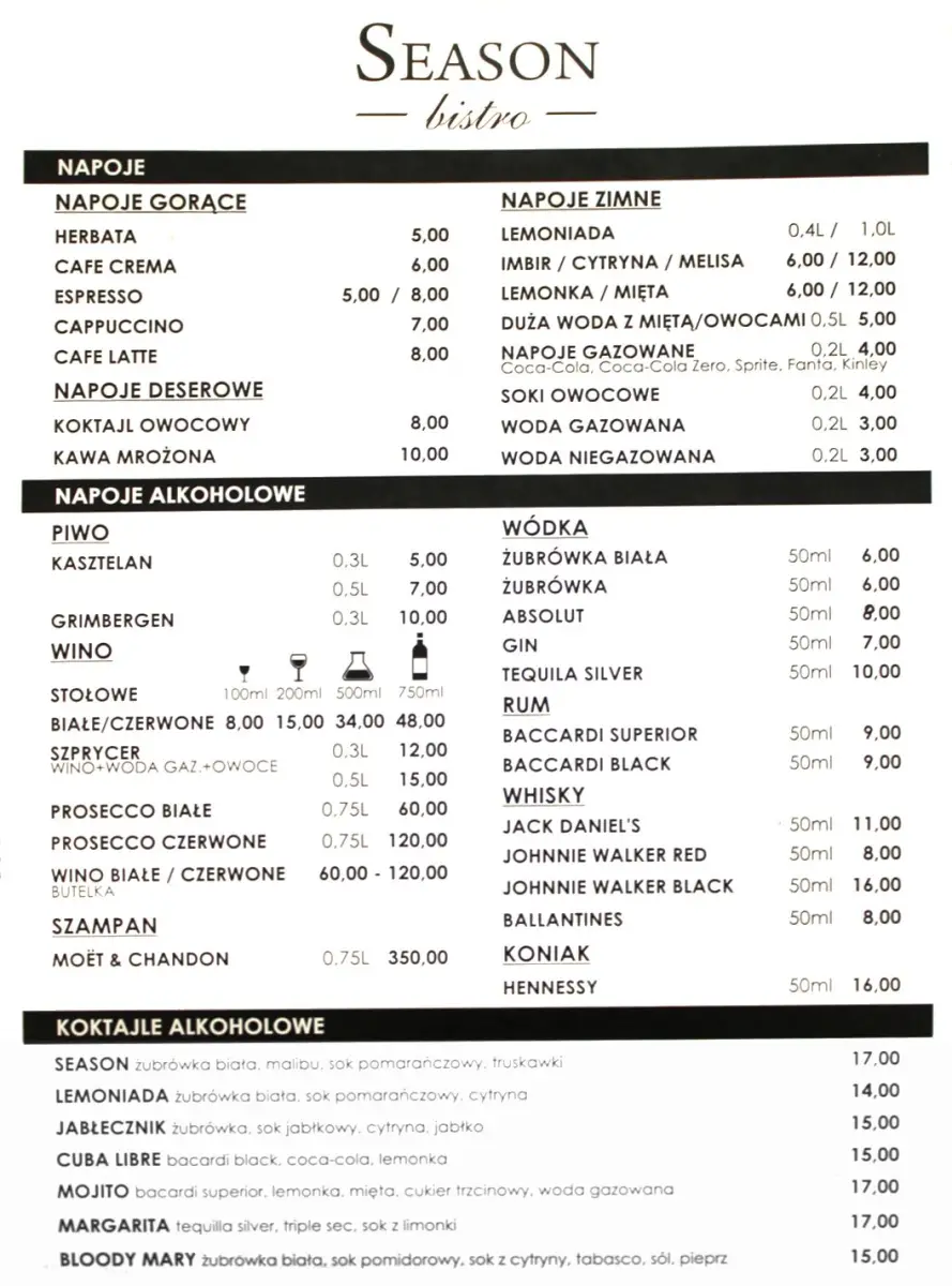 Seazon Bistro - smaki wyłącznie ze świeżych składników