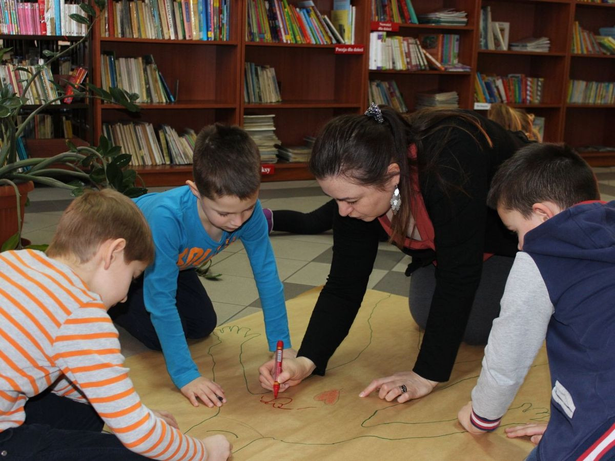 Spotkanie z Grażyną Hanaf w Kruszynie