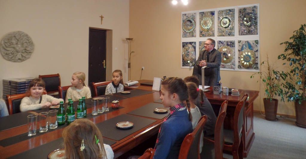 Fascynujące dzieło młodych bolesławian w gabinecie prezydenta