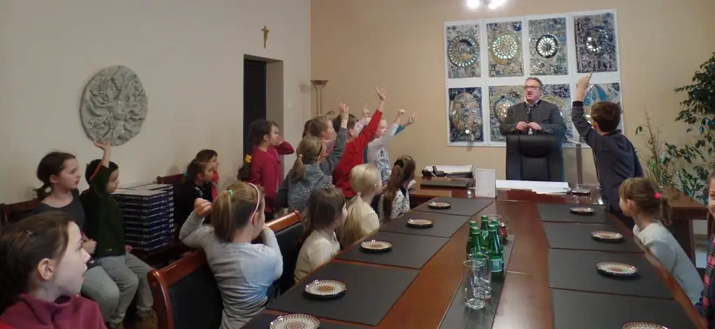 Fascynujące dzieło młodych bolesławian w gabinecie prezydenta