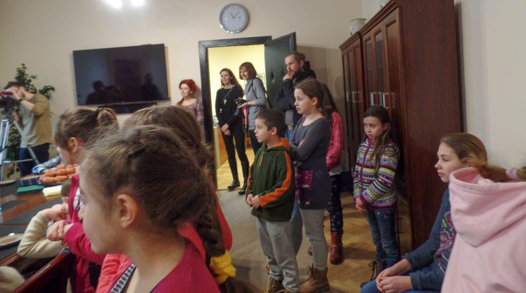 Fascynujące dzieło młodych bolesławian w gabinecie prezydenta