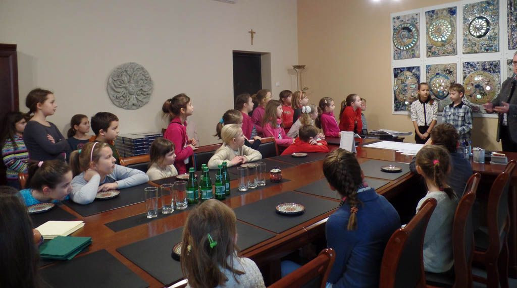 Fascynujące dzieło młodych bolesławian w gabinecie prezydenta