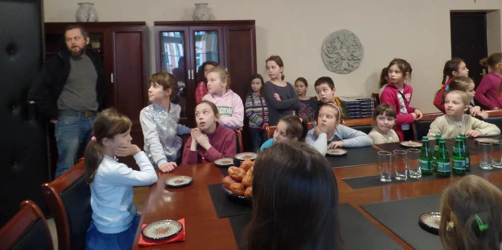Fascynujące dzieło młodych bolesławian w gabinecie prezydenta