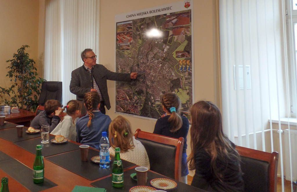 Fascynujące dzieło młodych bolesławian w gabinecie prezydenta