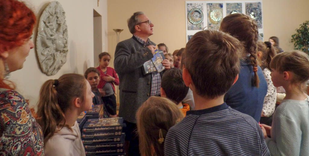 Fascynujące dzieło młodych bolesławian w gabinecie prezydenta