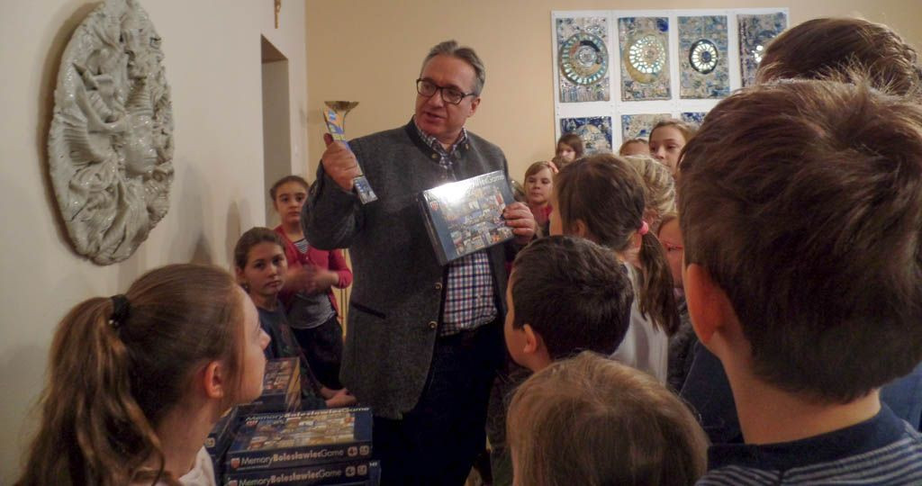 Fascynujące dzieło młodych bolesławian w gabinecie prezydenta