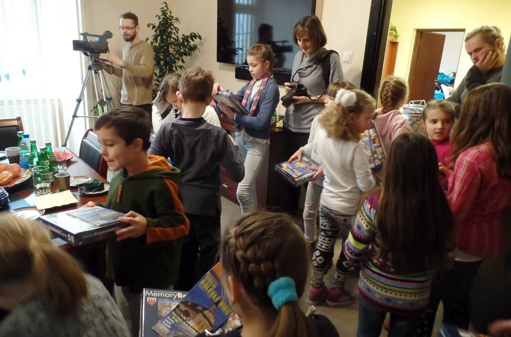 Fascynujące dzieło młodych bolesławian w gabinecie prezydenta