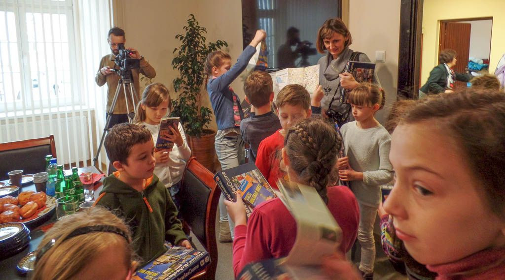 Fascynujące dzieło młodych bolesławian w gabinecie prezydenta