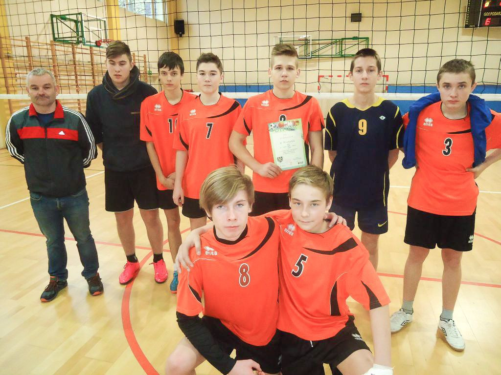 Siatkarze z GS nr 2 w finale strefowym