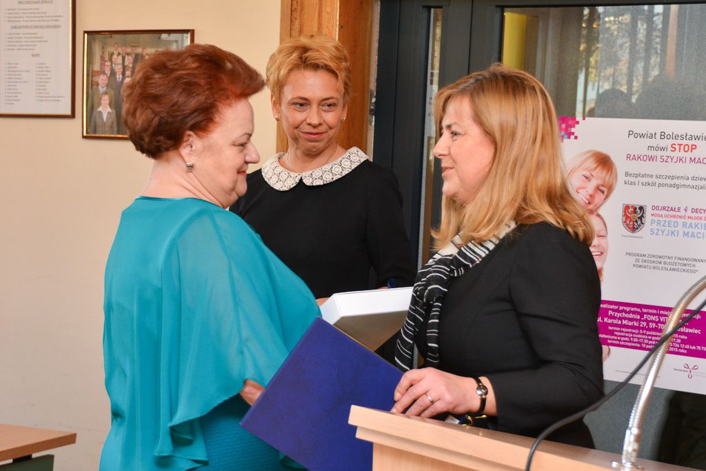 Powiat pożegnał dyrektorkę PUP-u Ewę Hryciów