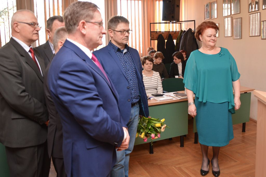 Powiat pożegnał dyrektorkę PUP-u Ewę Hryciów