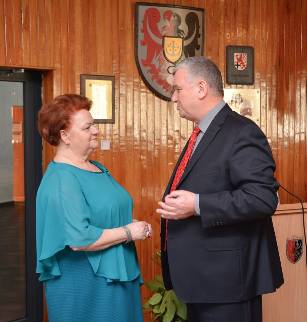 Powiat pożegnał dyrektorkę PUP-u Ewę Hryciów