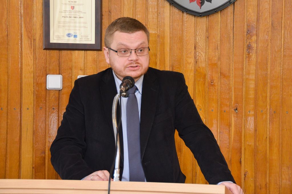 Sekretarz Powiatu Radosław Palczewski