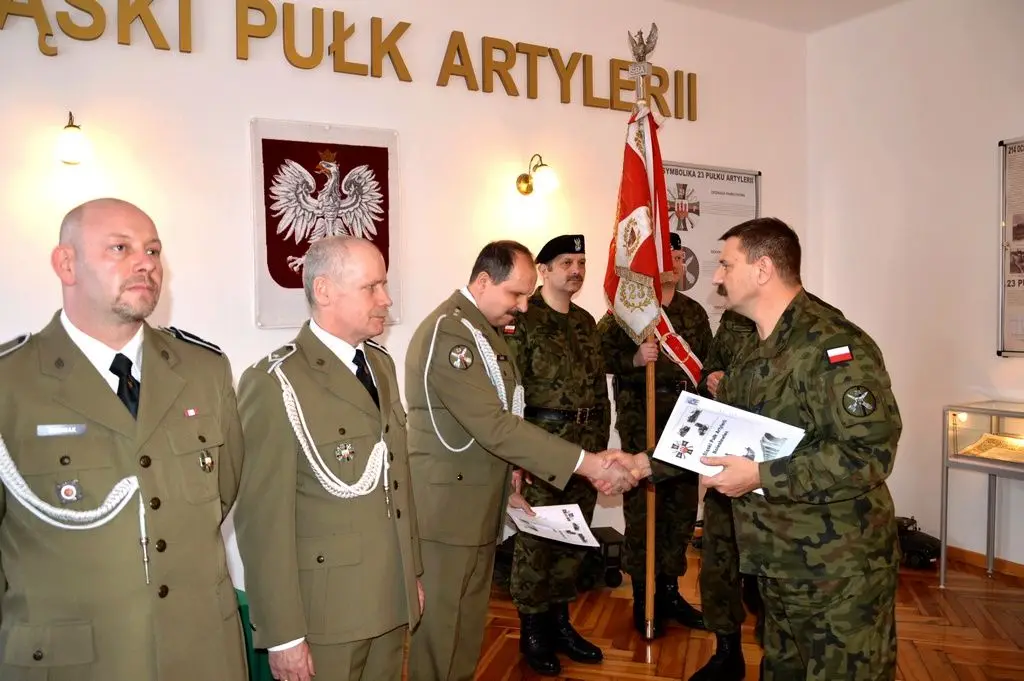 Pożegnanie artylerzystów