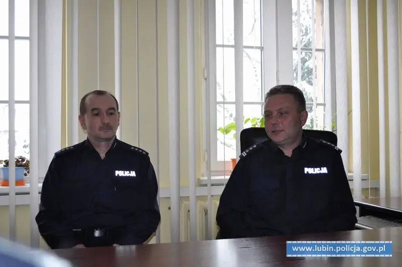 Uroczysta odprawa kadry kierowniczej lubińskiej policji