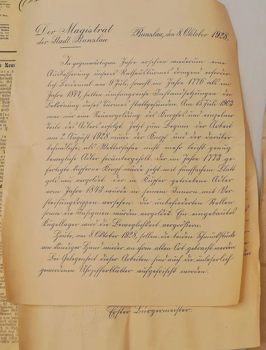 Zobacz odnowiony hełm ratusza i skrywane w nim tajemnice